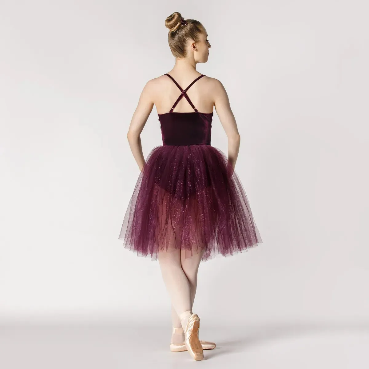 1st Position Velvet Beaded Appliqué Tutu