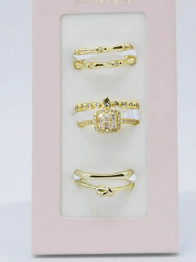 A Timeless Ring Set