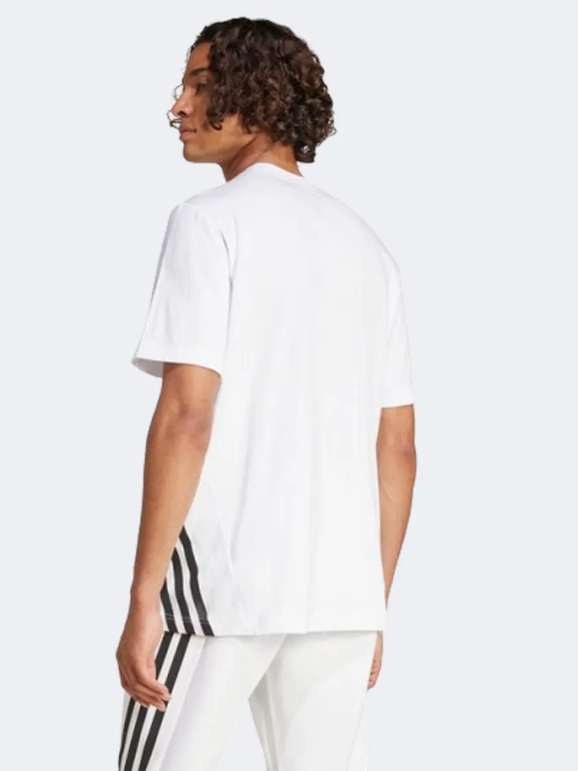 Adidas Future Icons 3 Stripes Men Sportswear T-Shirt White