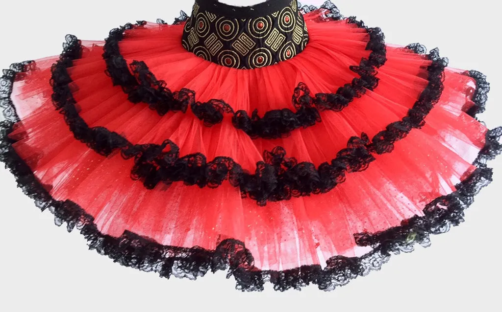 Advanced Tutu Course Kit: Spanish Style Multi Width Ruffled Tutu