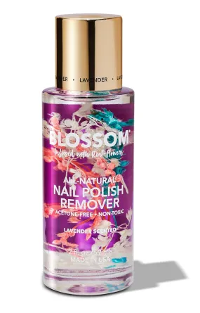 All Natural, Scented, Organic Plant-Based, Vegan, Cruelty Free, Acetone Free Nail Polish Remover, Infused with Real Flowers, Made in USA, 2 fl. oz., Spring Bouquet