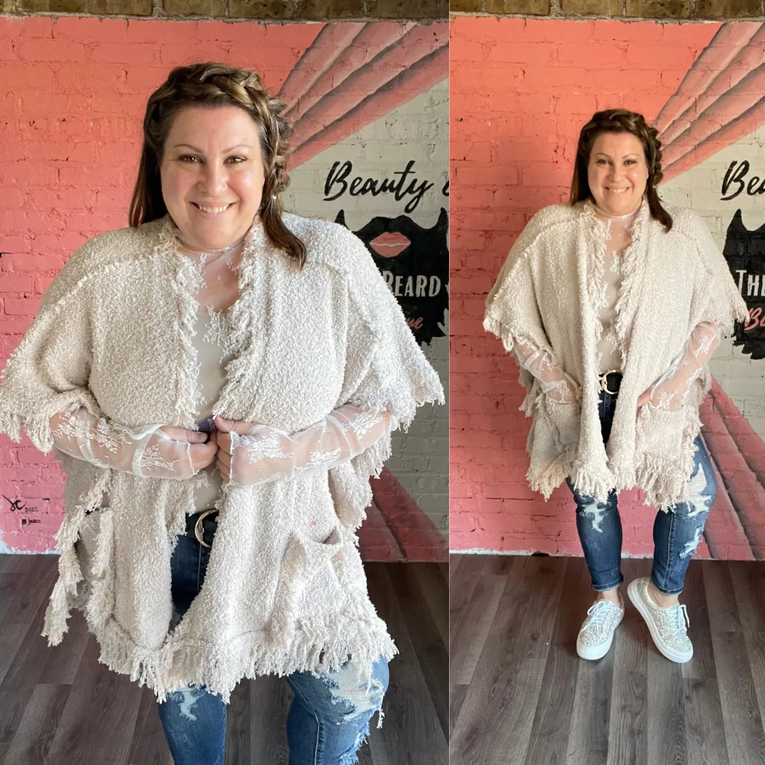 Angel Fringe Shawl