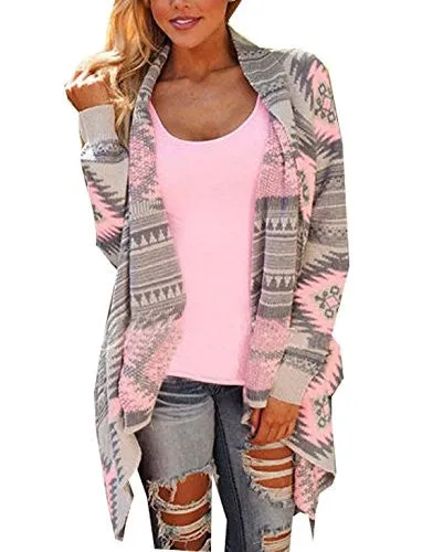 Ariamark Women's Cardigan Sweater Jacket Cape Cloak knit poncho Outwear Cover up