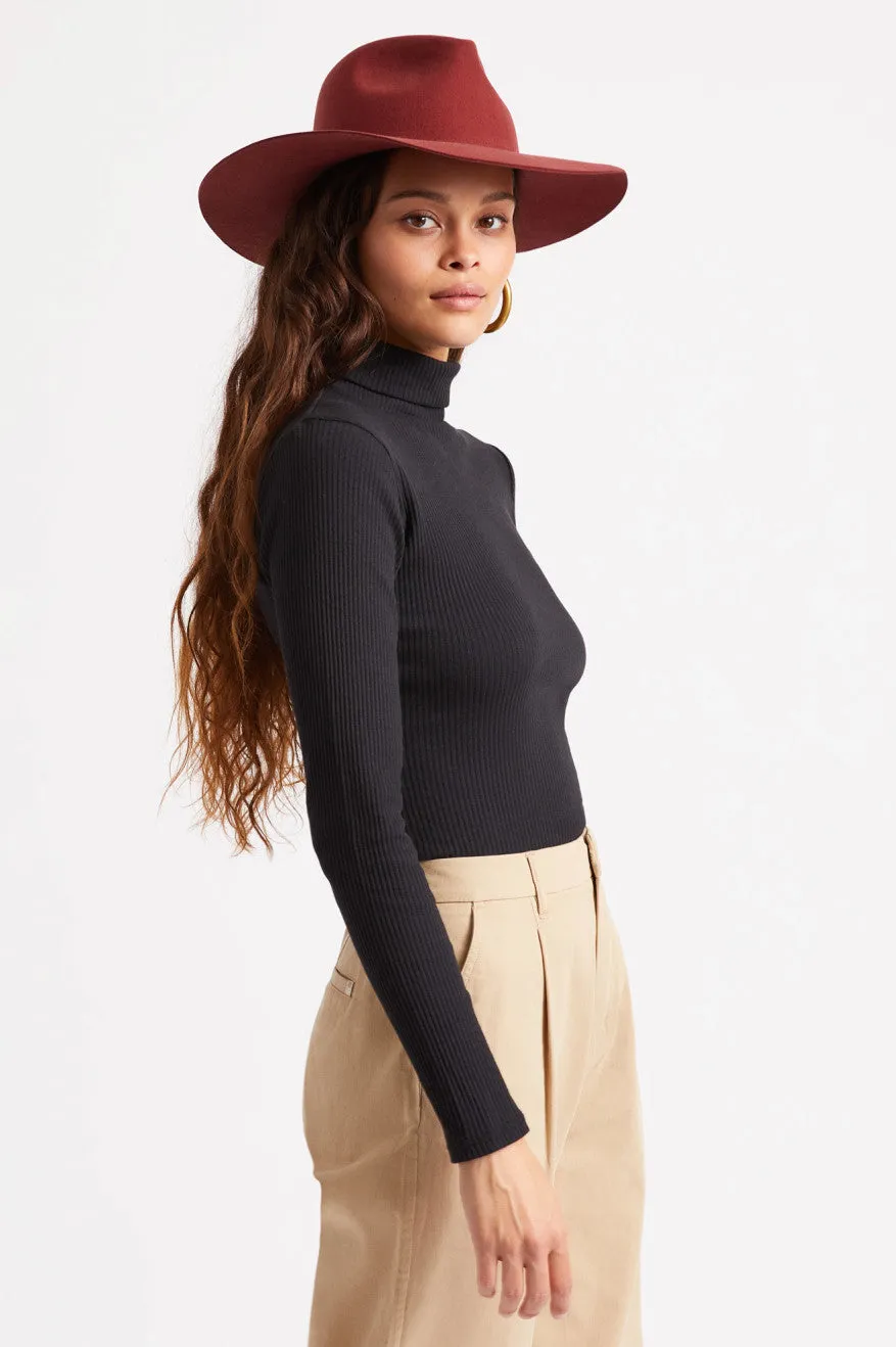 Ashley L/S Turtleneck - Black