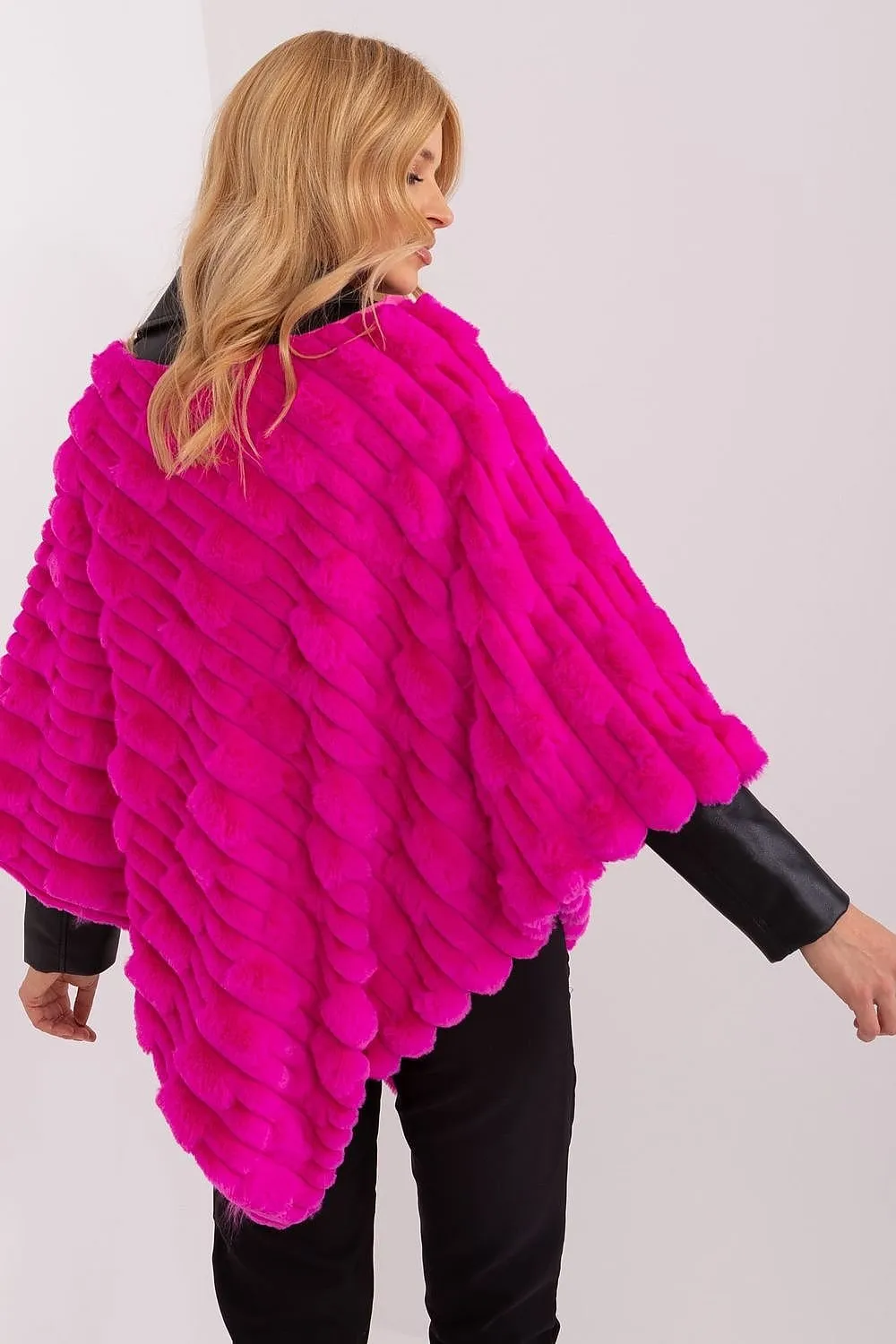 AT Cozy Textured Poncho