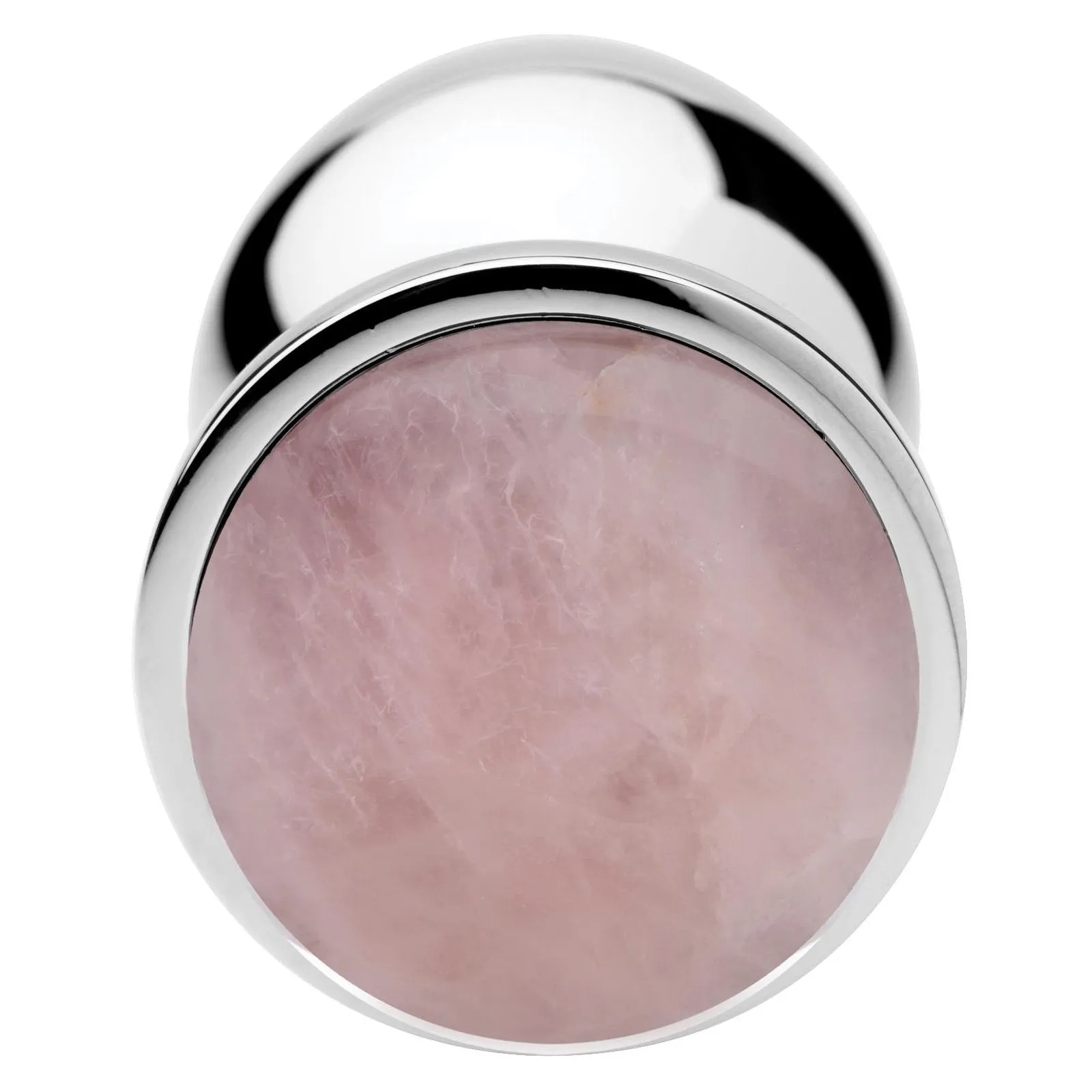 Authentic Rose Quartz Gemstone Anal Plug