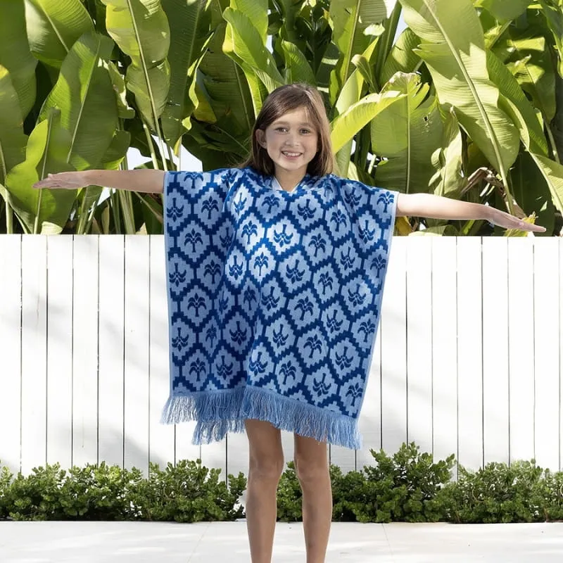 Bambury Cocos Cobalt Kids Poncho