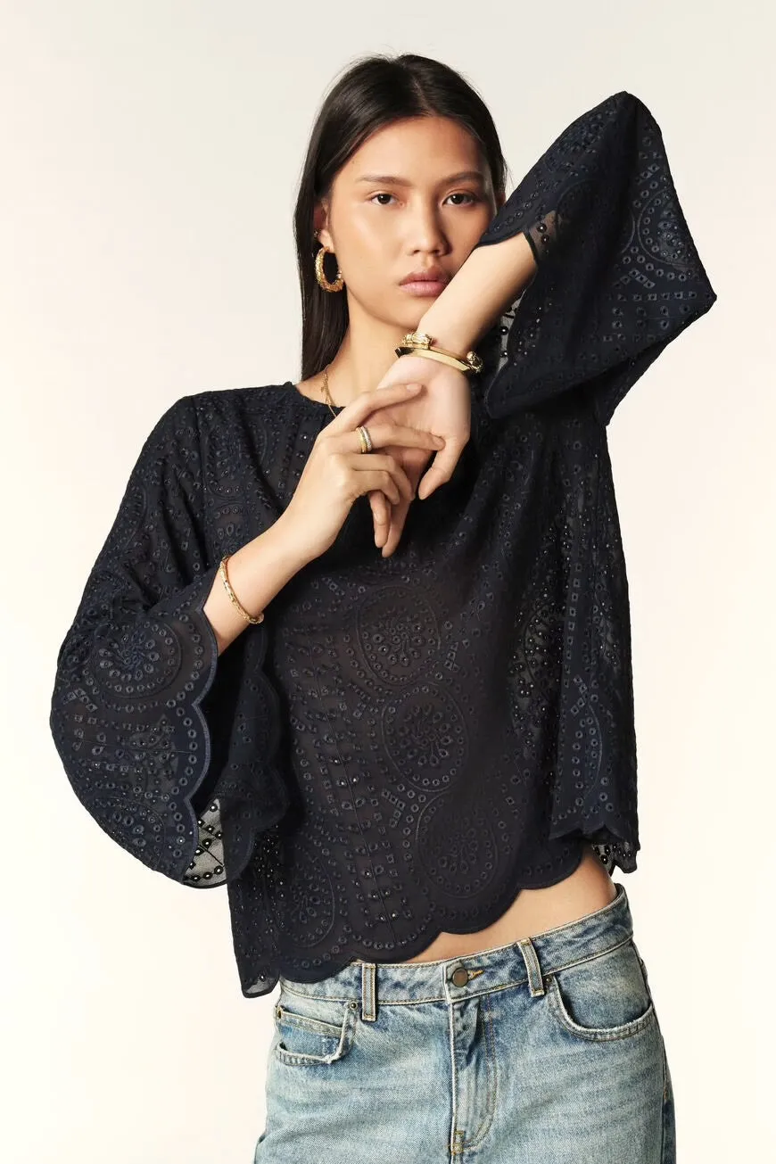 Bash Paris Navy Bruna Shirt