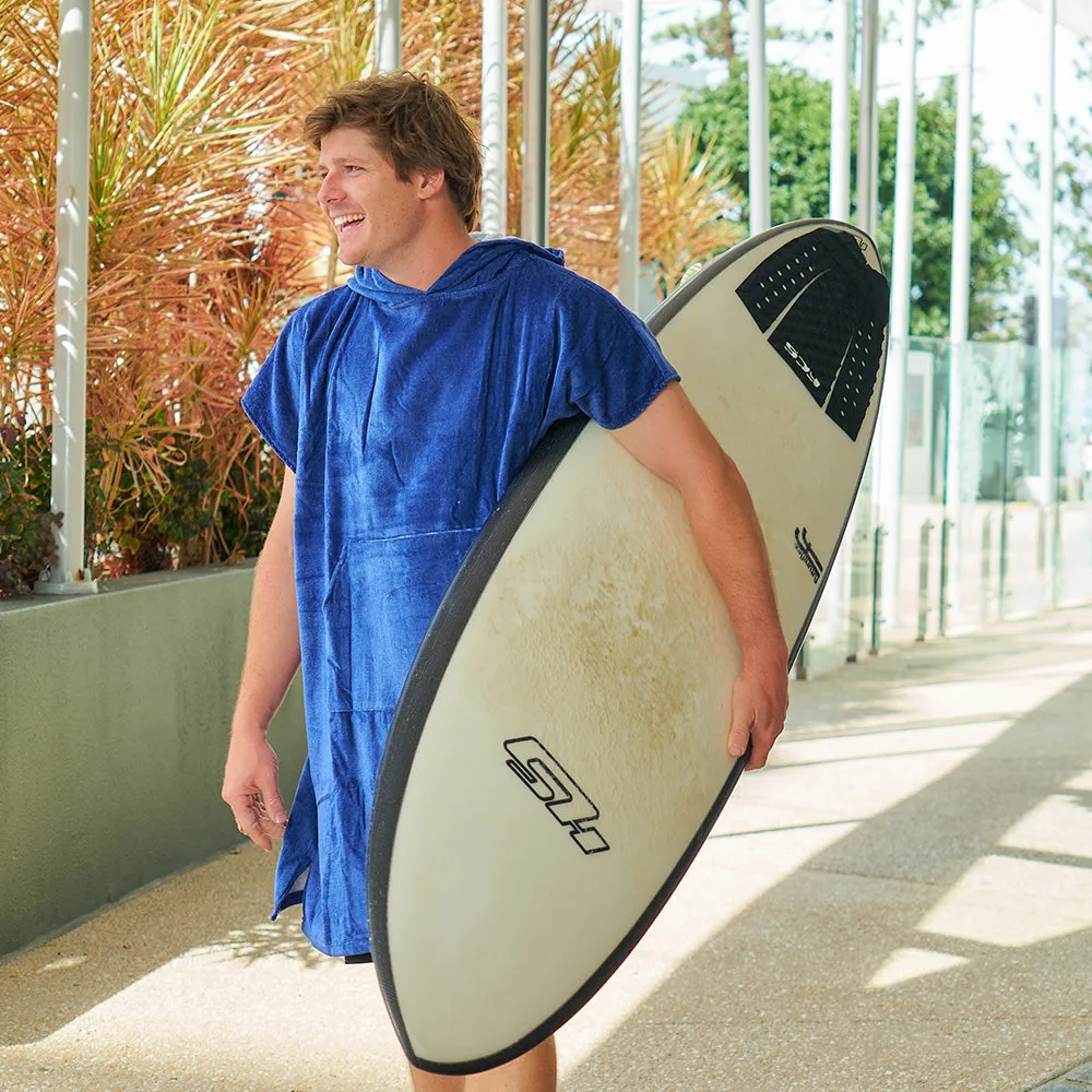 Beach Poncho - Navy