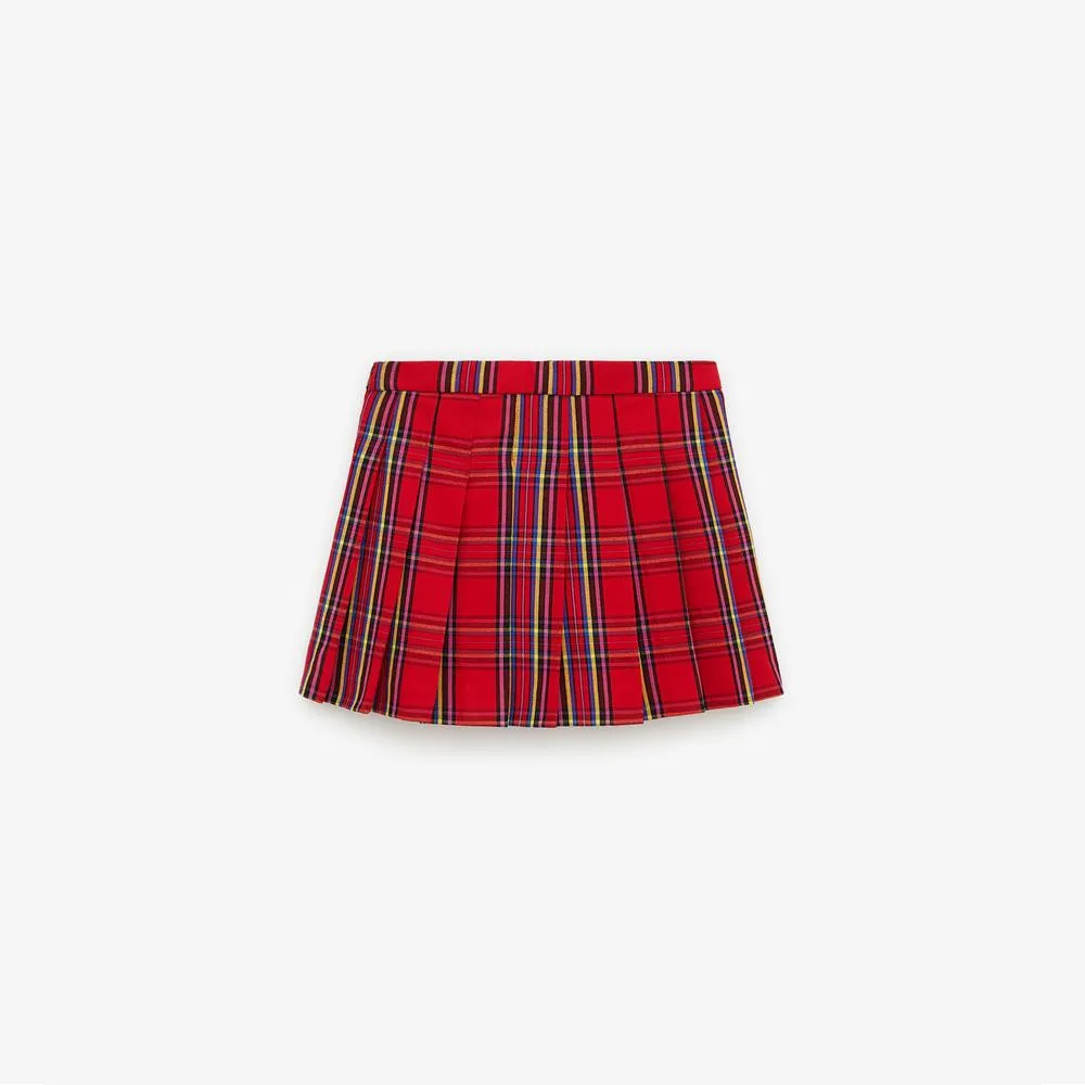 Big Foot Pleated Skirt