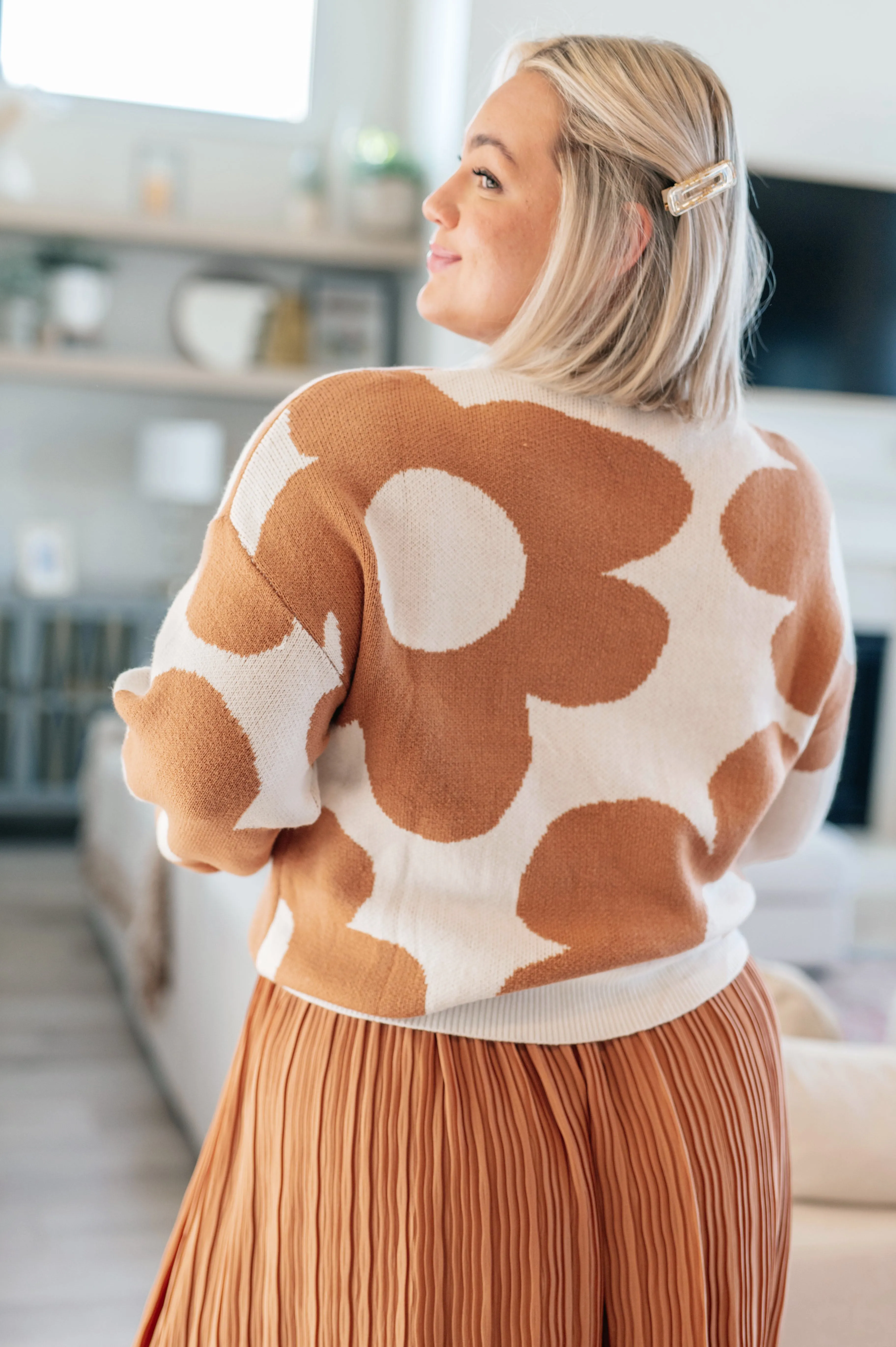 Bigger is Better Mod Floral Sweater - One Eleven North