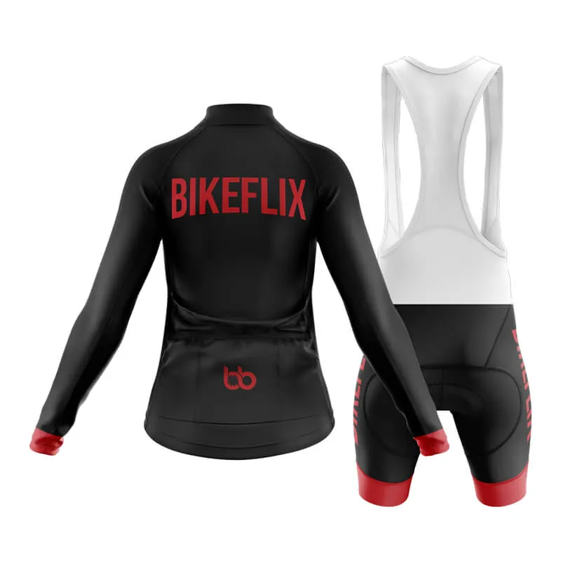 Bikeflix Club Cycling Kit (V2) (Black)