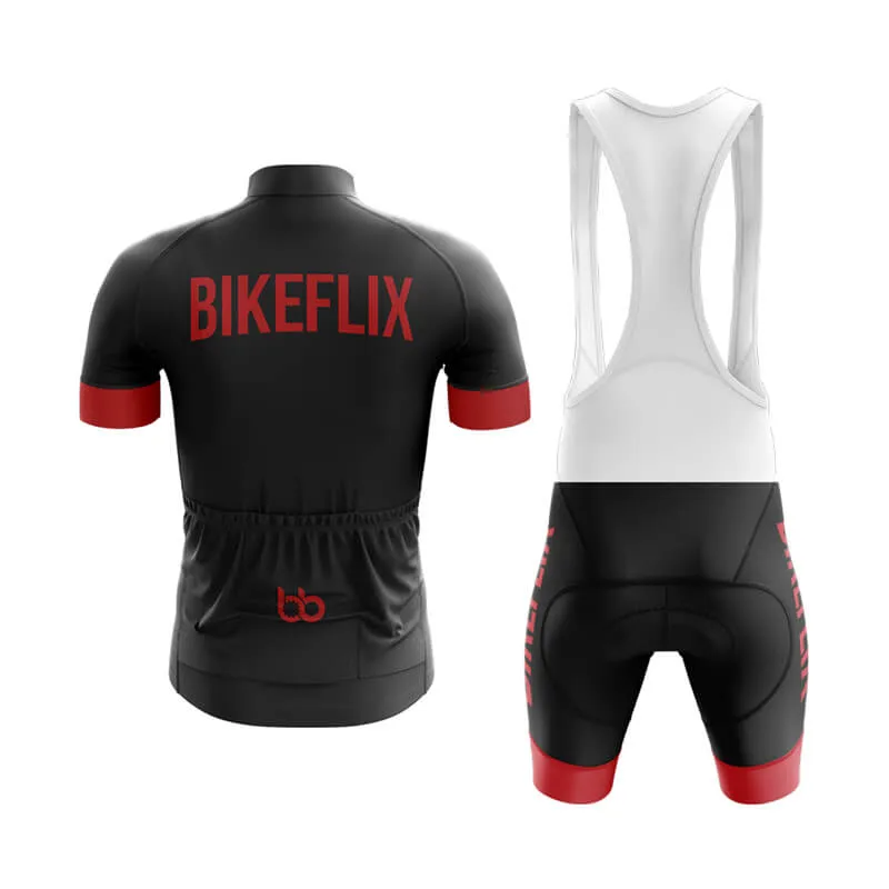 Bikeflix Club Cycling Kit (V2) (Black)