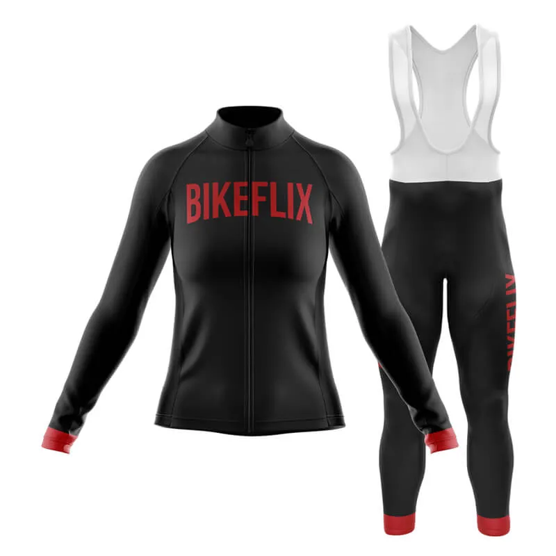 Bikeflix Club Cycling Kit (V2) (Black)