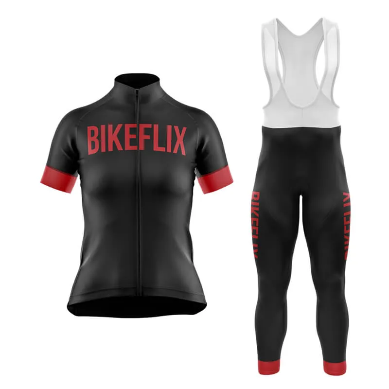 Bikeflix Club Cycling Kit (V2) (Black)