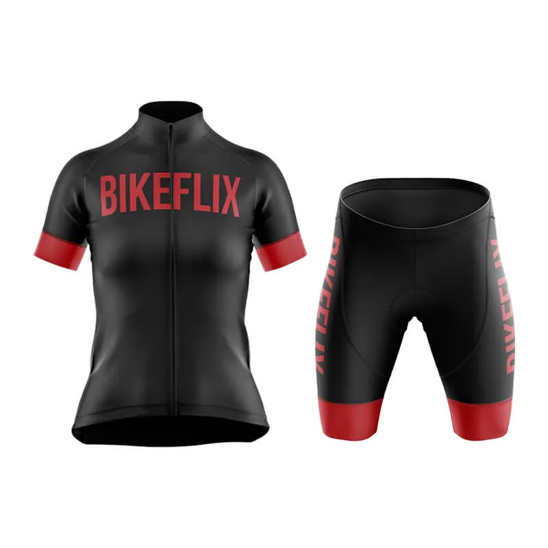 Bikeflix Club Cycling Kit (V2) (Black)