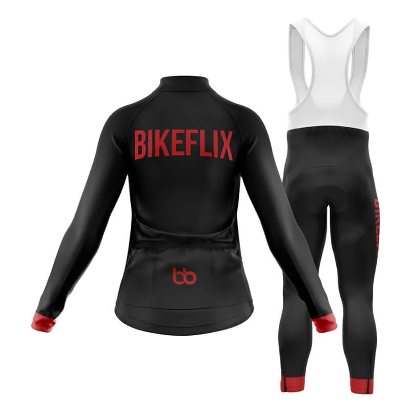 Bikeflix Club Cycling Kit (V2) (Black)