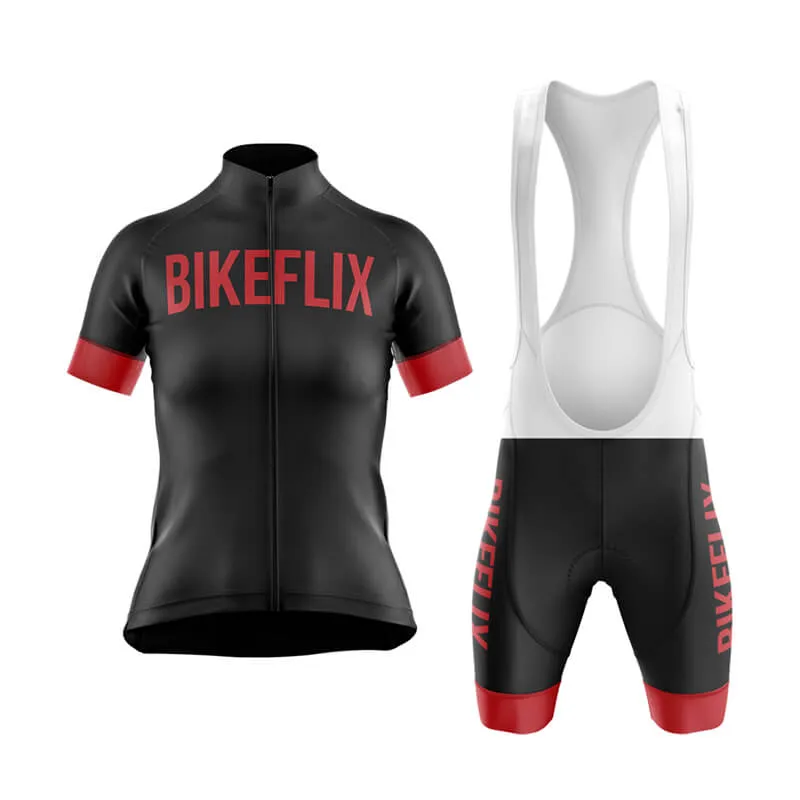 Bikeflix Club Cycling Kit (V2) (Black)