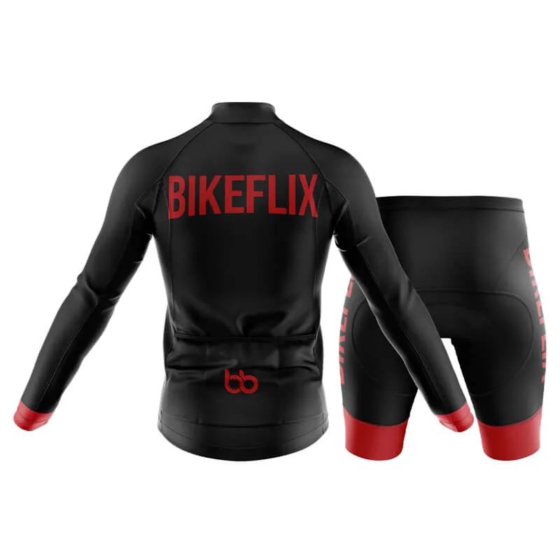 Bikeflix Club Cycling Kit (V2) (Black)