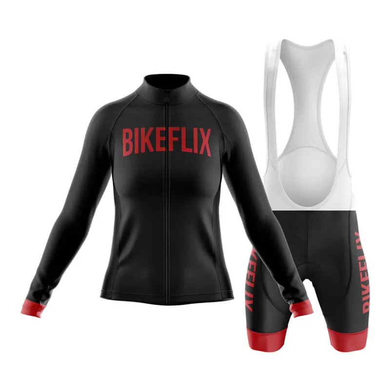 Bikeflix Club Cycling Kit (V2) (Black)