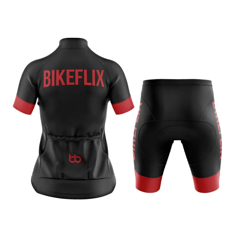 Bikeflix Club Cycling Kit (V2) (Black)