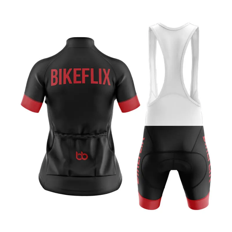 Bikeflix Club Cycling Kit (V2) (Black)