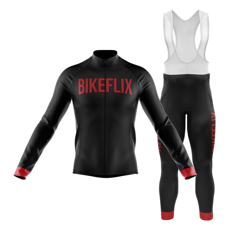 Bikeflix Club Cycling Kit (V2) (Black)