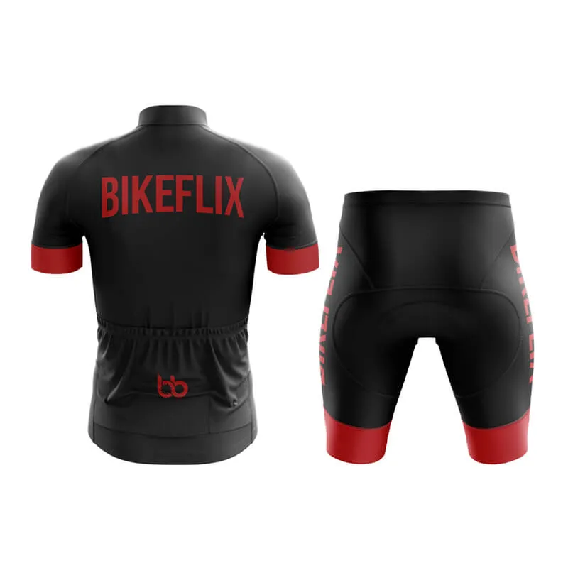 Bikeflix Club Cycling Kit (V2) (Black)