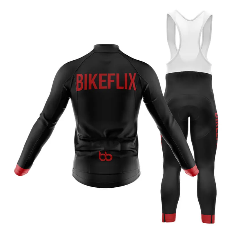 Bikeflix Club Cycling Kit (V2) (Black)