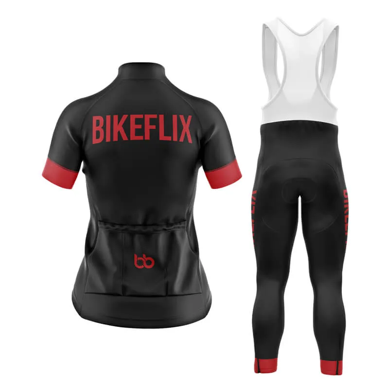 Bikeflix Club Cycling Kit (V2) (Black)