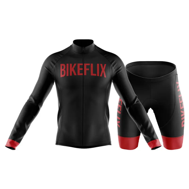 Bikeflix Club Cycling Kit (V2) (Black)