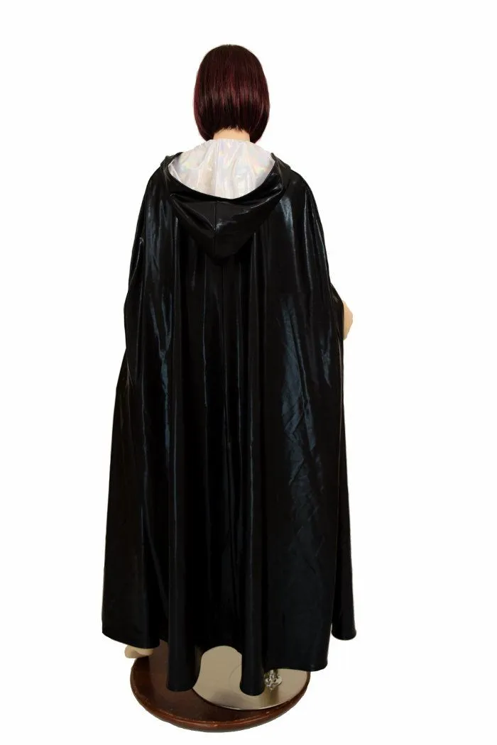 Black & Flashbulb Reversible Cape