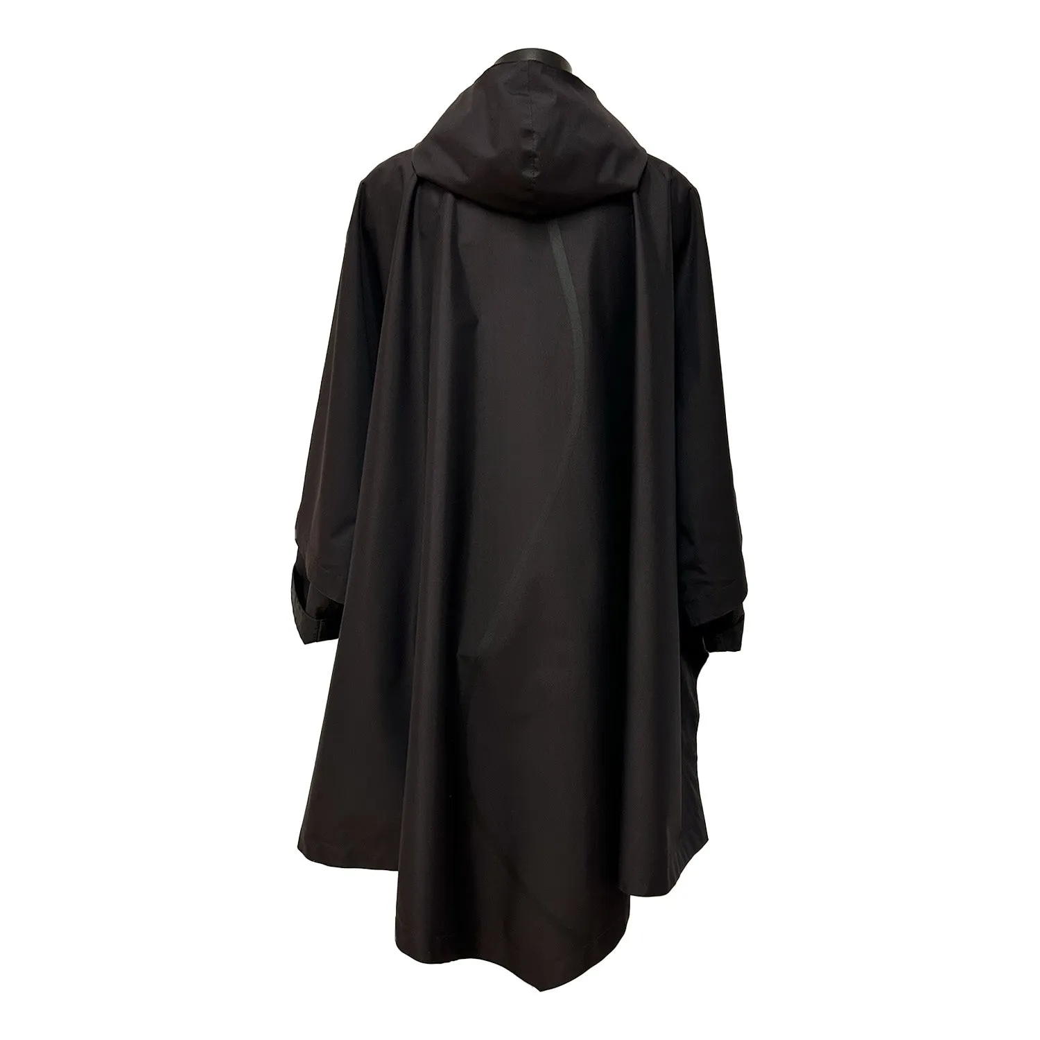 Black Super Soft Poncho Tip