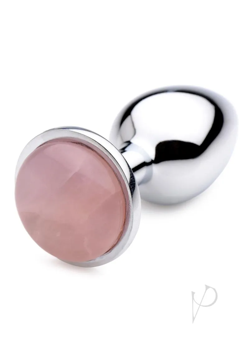 Booty Sparks Rose Quartz Gem Sm Plug