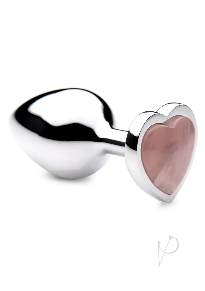 Booty Sparks Rose Quartz Heart Md Plug