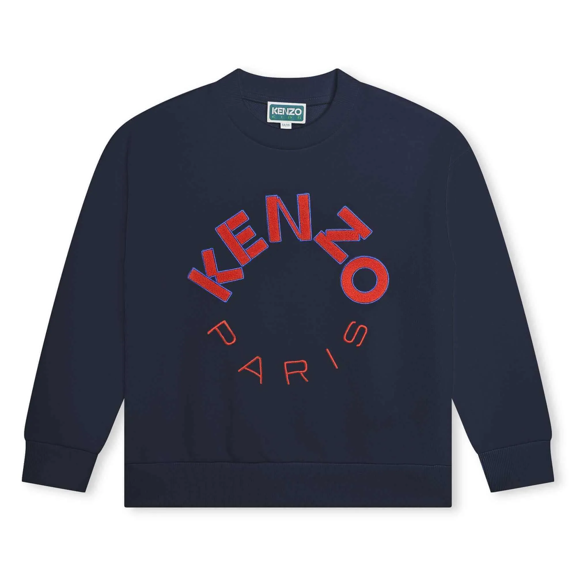 Boys Navy Kenzo Paris Logo Sweatshirt