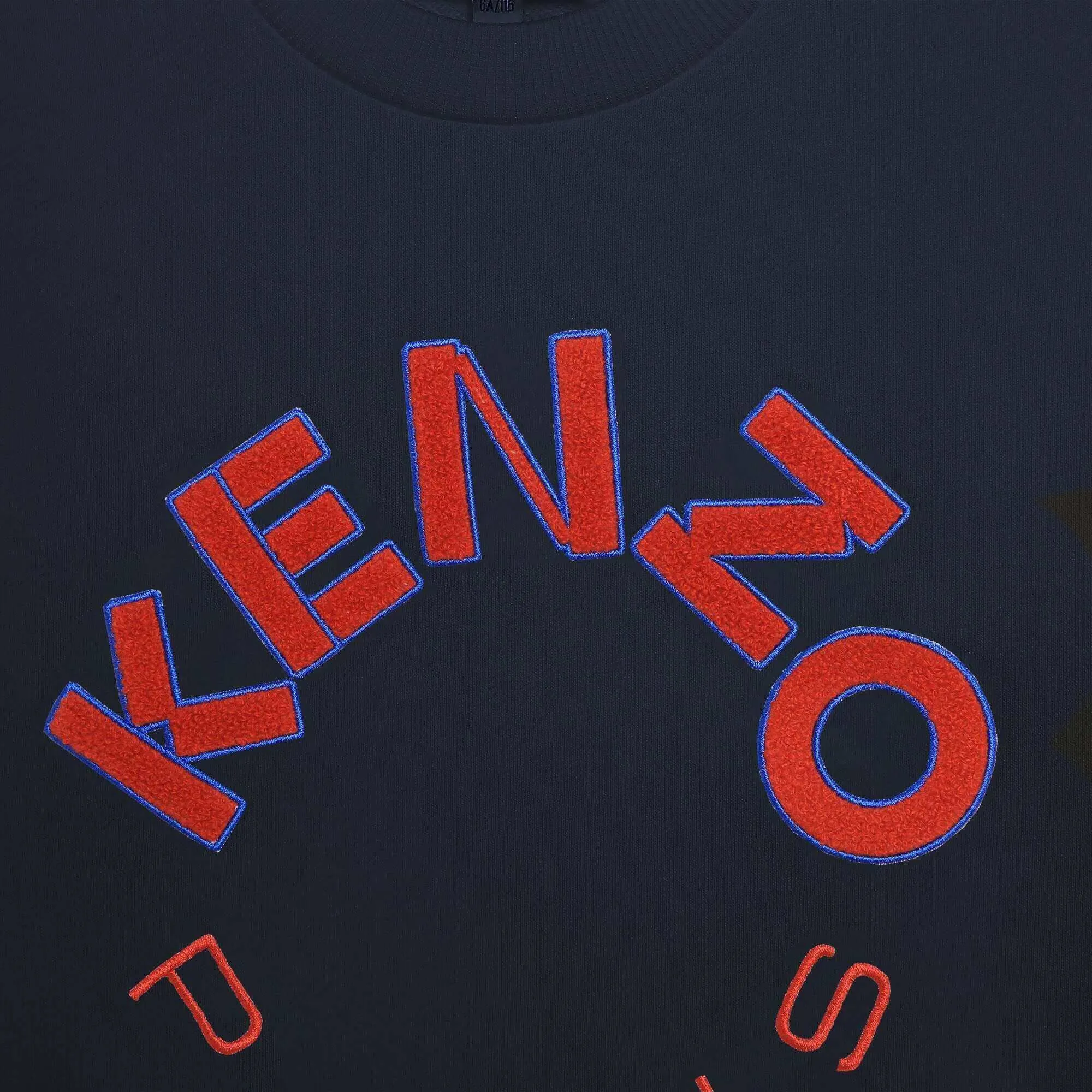 Boys Navy Kenzo Paris Logo Sweatshirt