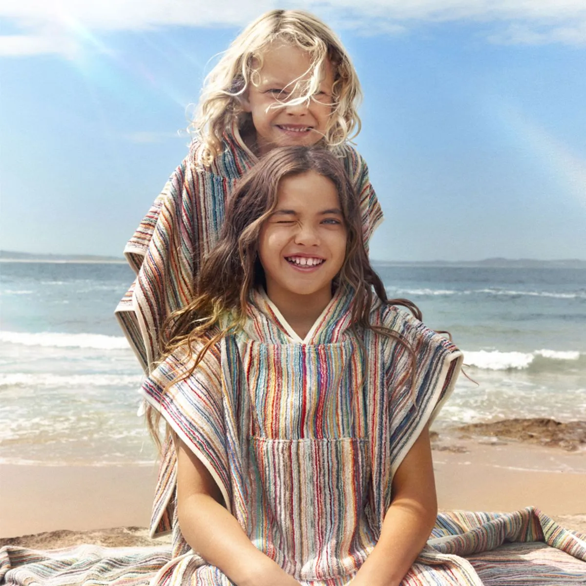 Cancun Kids Beach Poncho by Sheridan