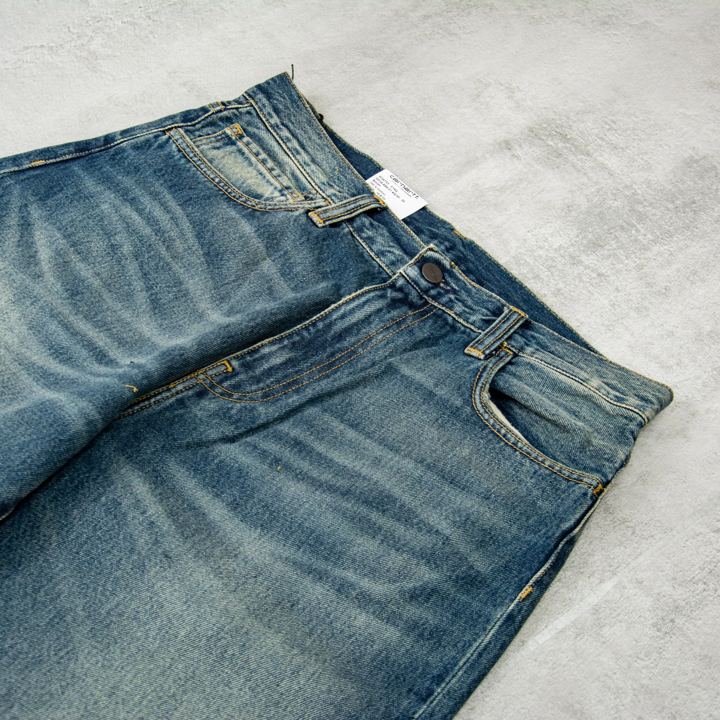 Carhartt WIP Landon Pant - Blue Worn Wash