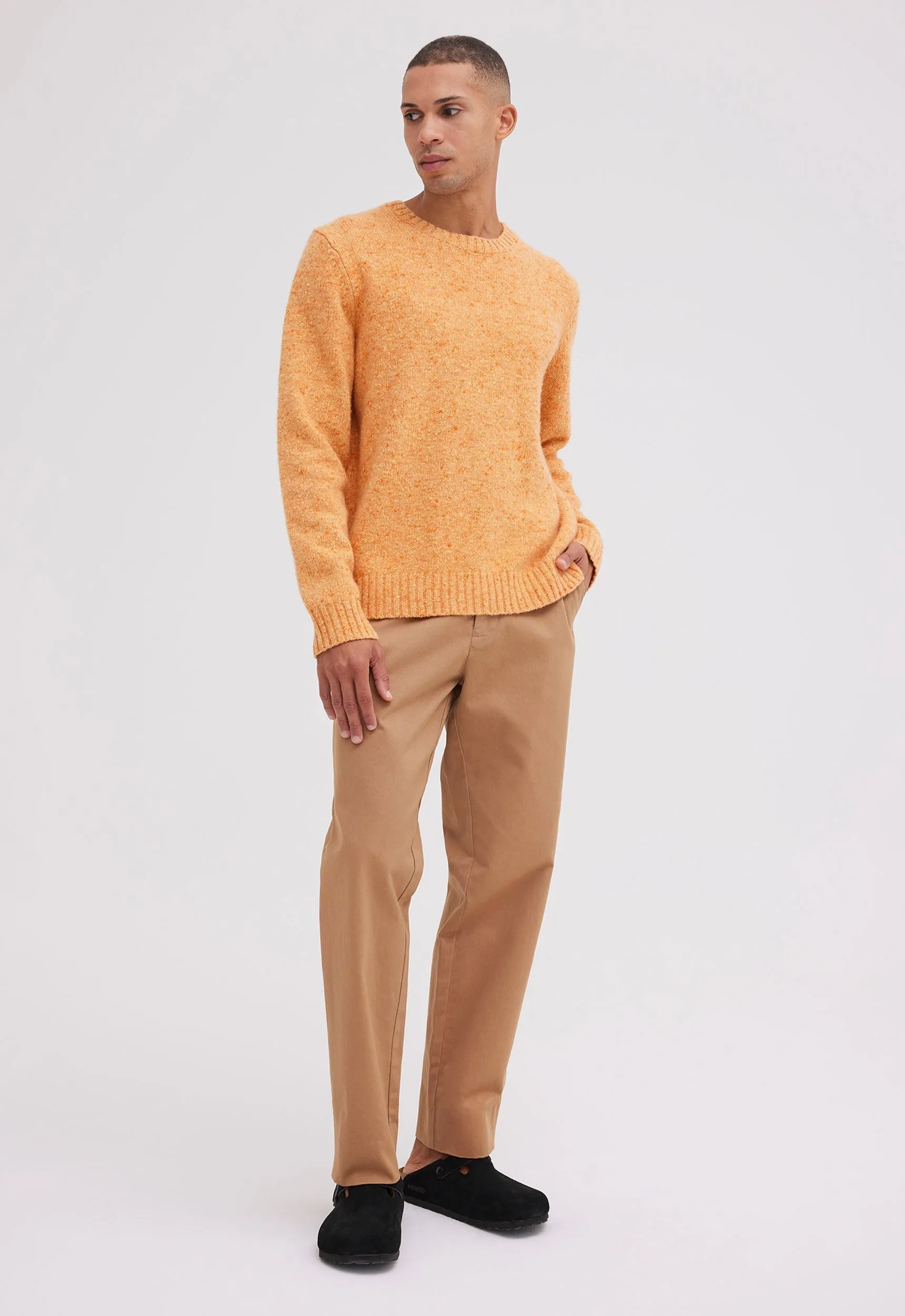 Cast Cotton Twill Pant in Nutmeg