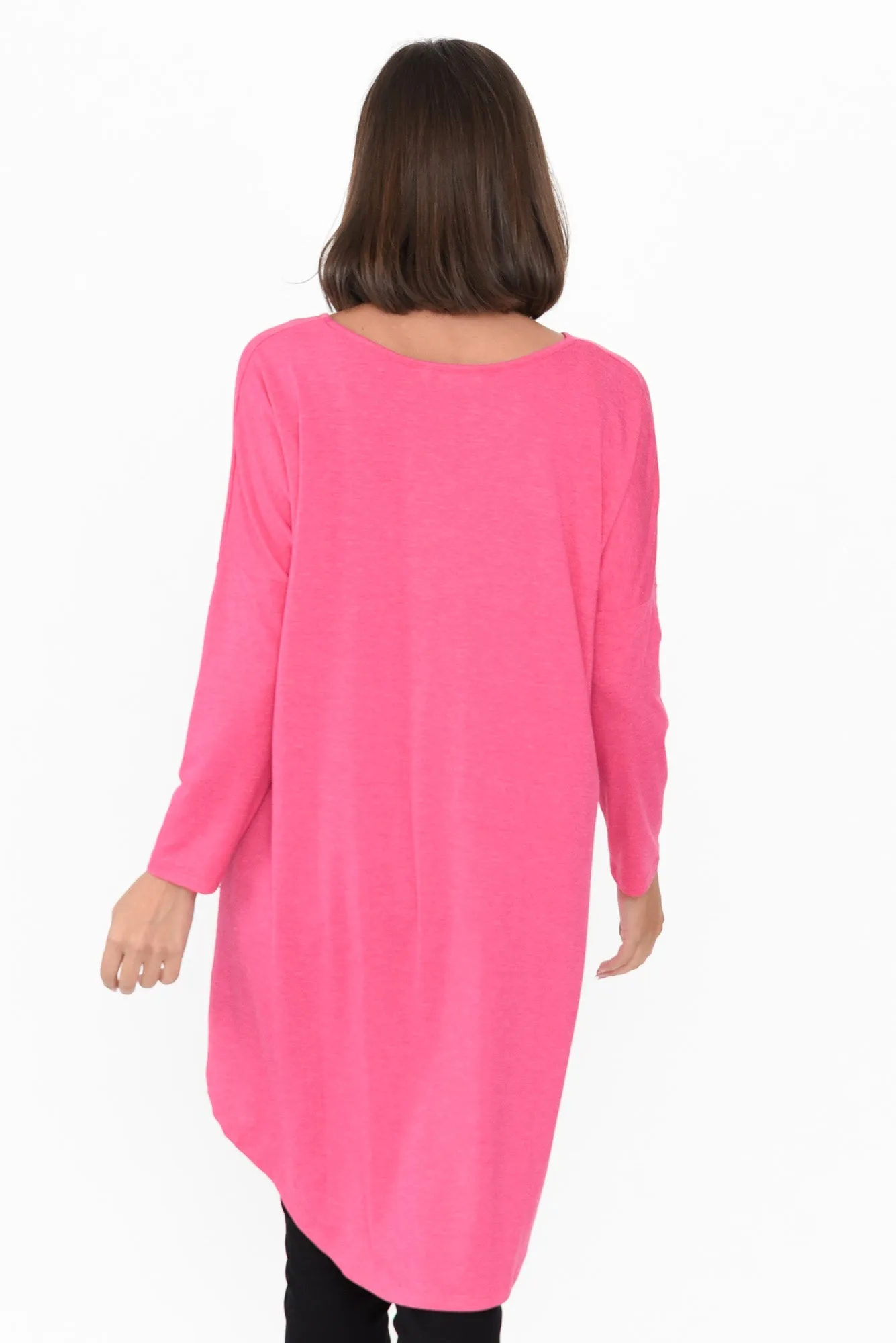 Celeste Pink Marle Tunic Top