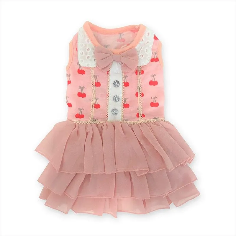 Cherish Cherry Dog Dress