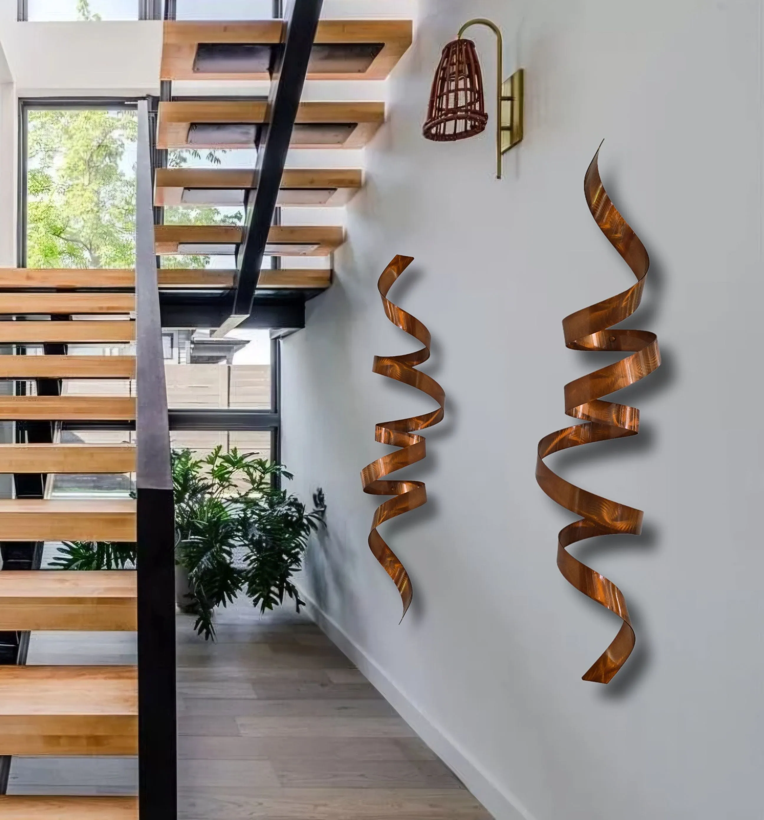 Copper Wall Twist