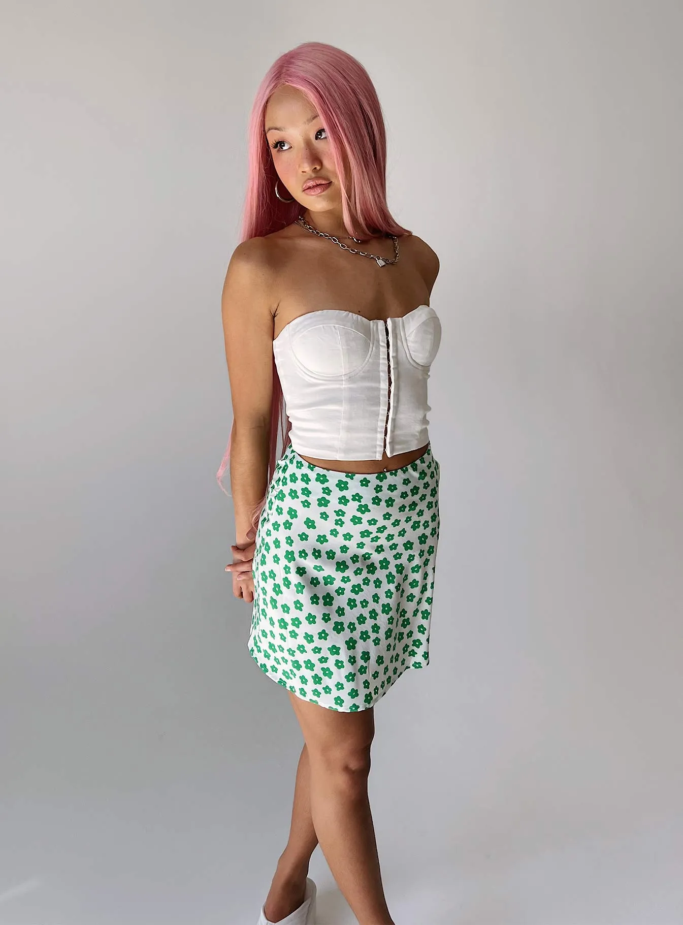 Corat Mini Skirt Green