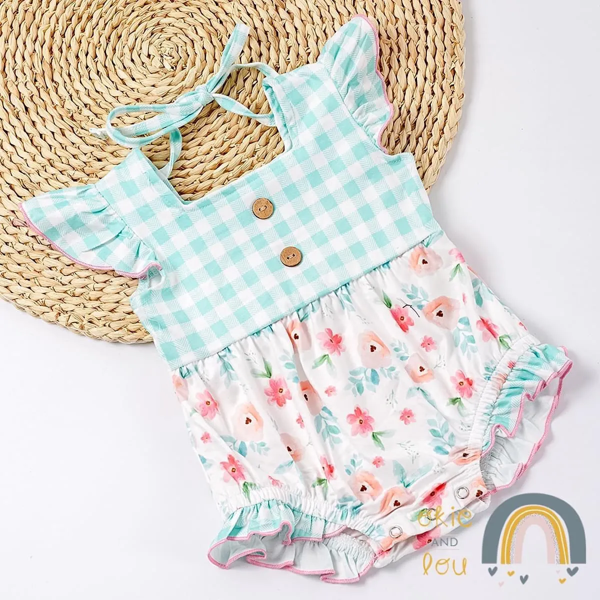 Country Florals Infant Romper