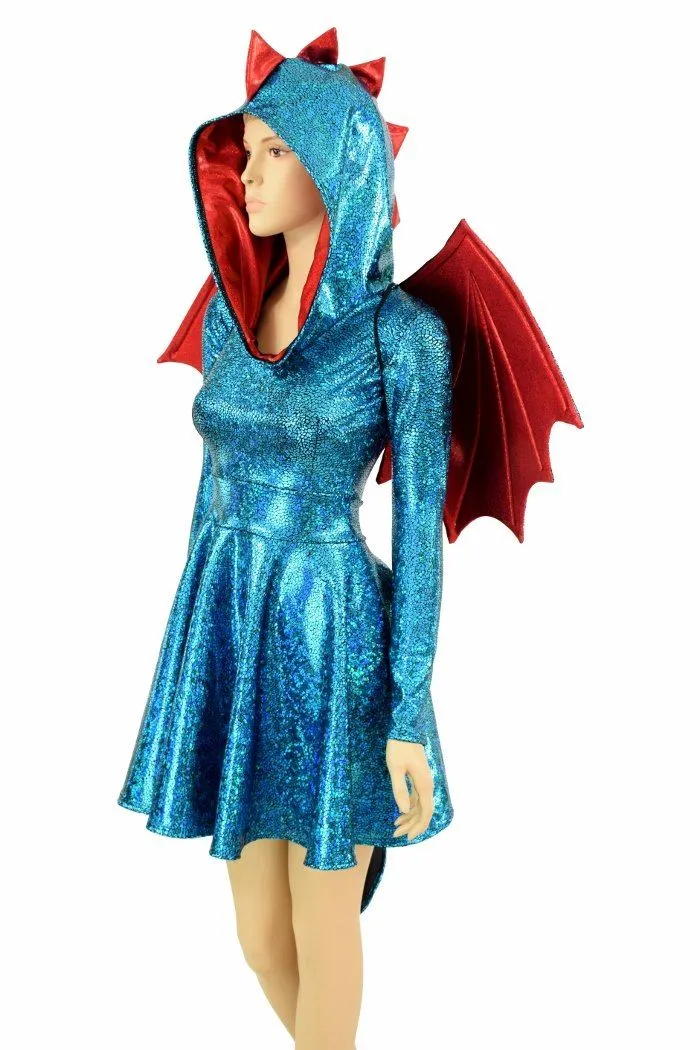 Dragon Skater Dress Set ( Dragon Wings!)