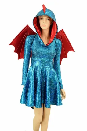 Dragon Skater Dress Set ( Dragon Wings!)