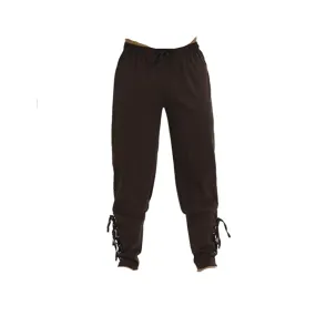 Drawstring Men's Lace Cuff Pants