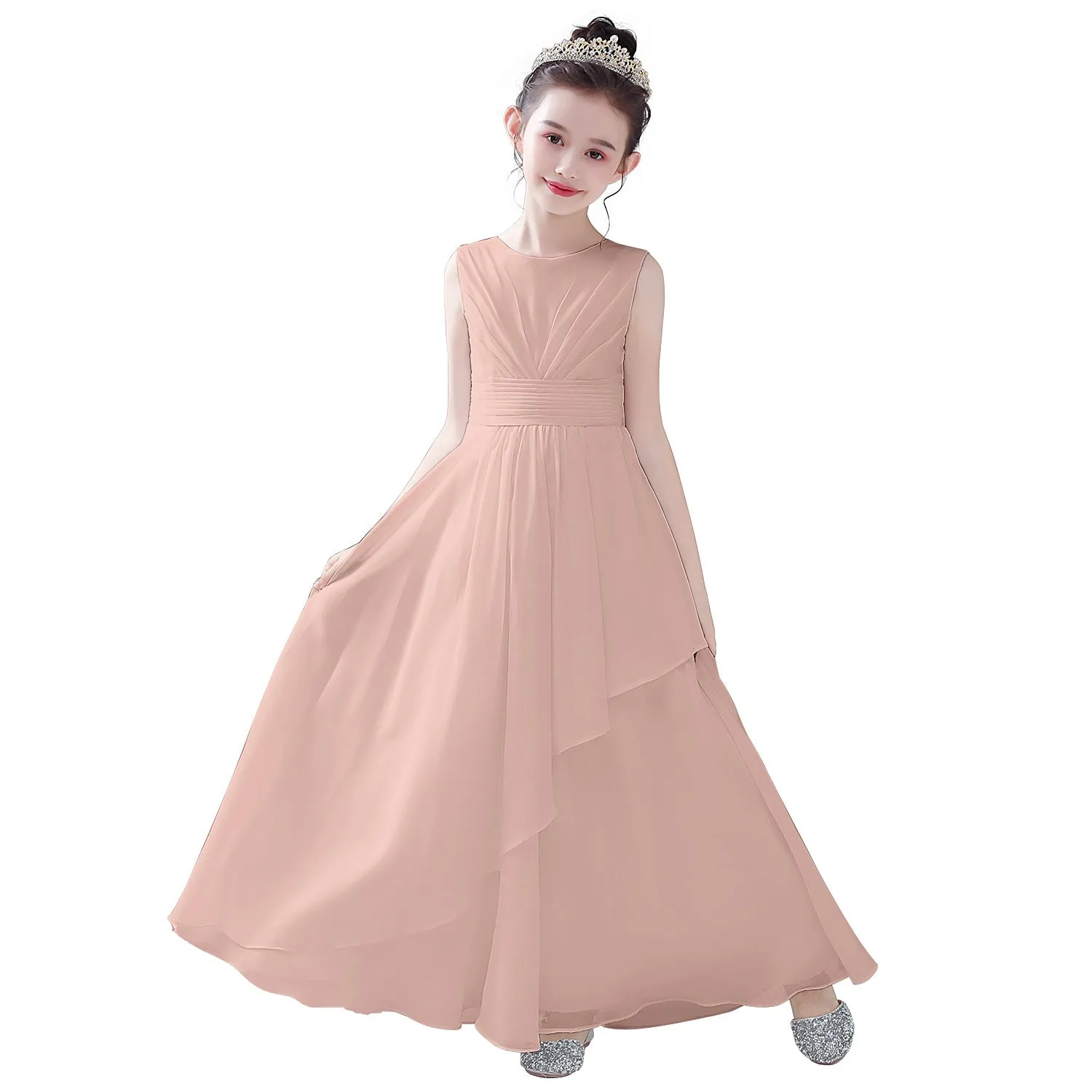 Elegant Princess Style Timeless Elegance Perfect Little Lady's Charm Flowing Skirt for a Fairy Tale Look