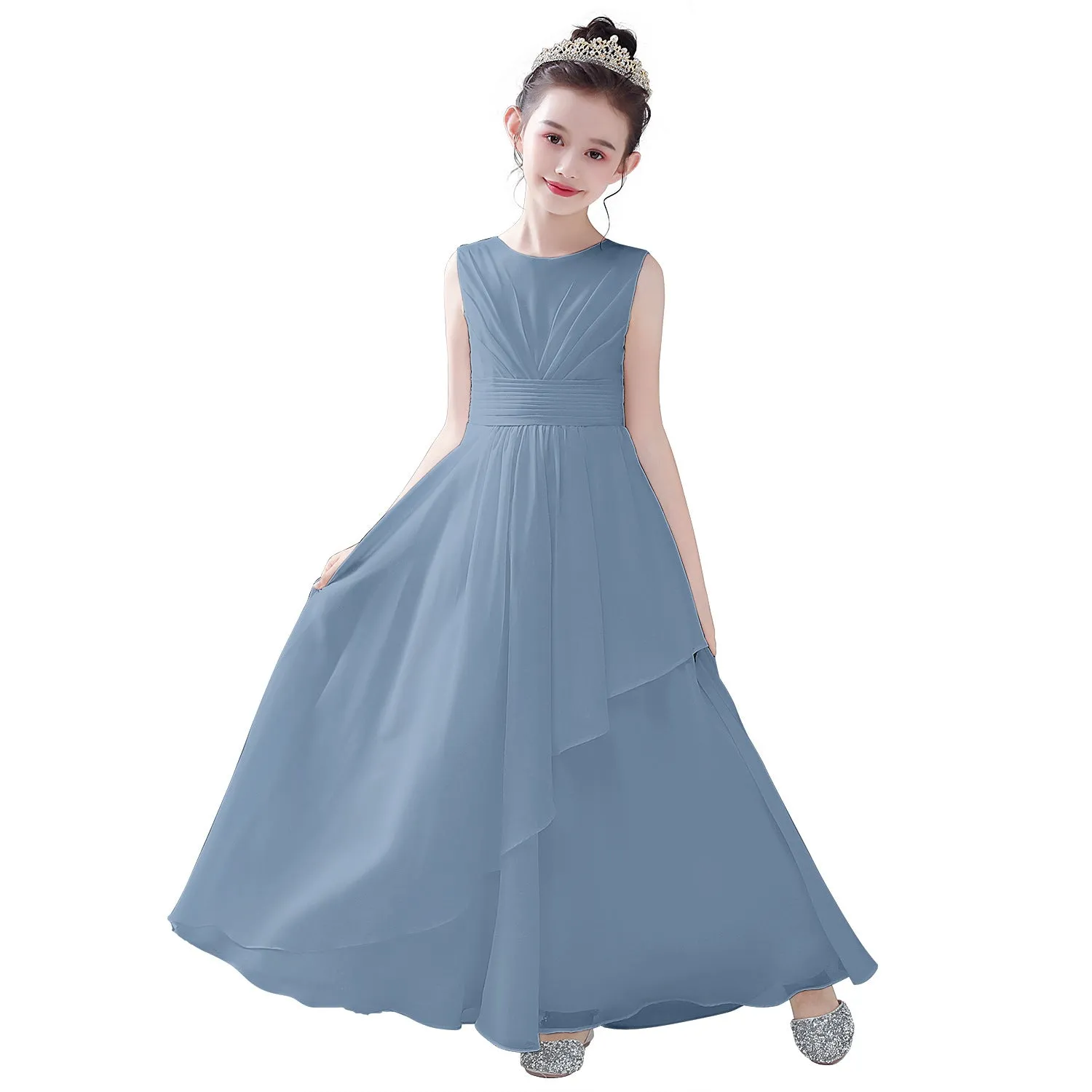 Elegant Princess Style Timeless Elegance Perfect Little Lady's Charm Flowing Skirt for a Fairy Tale Look